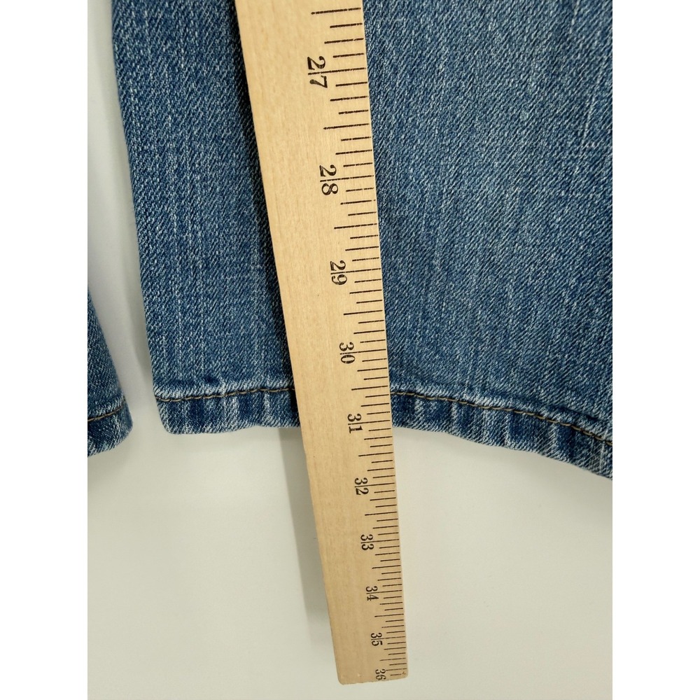 Wrangler Rock 47 Jeans Mens 30 Blue Slim Boot Western Denim Pants - Picture 9 of 11